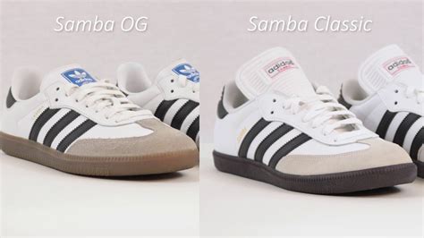 fake sambas|adidas samba og vs classic.